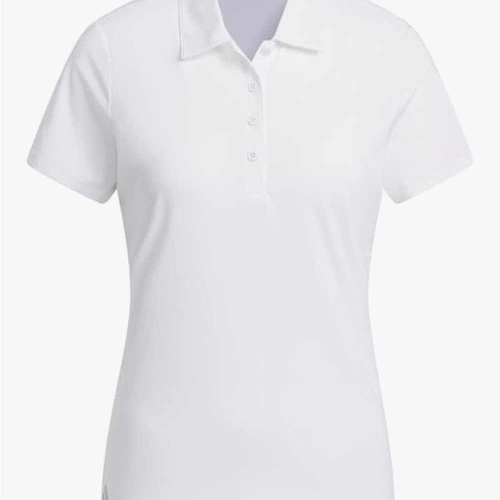 Adidas Golf Shirt. White Women’s Size Medium